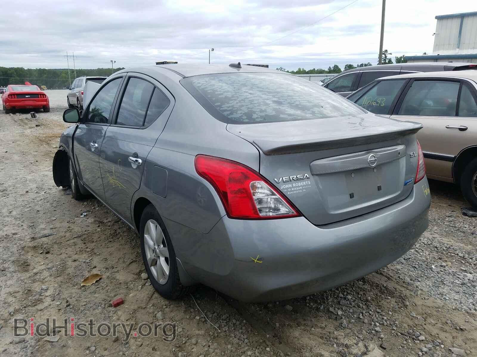 2012 NISSAN VERSA - VIN: 3N1CN7AP0CL863720 - Фото 3