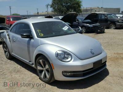 2013 Volkswagen BEETLE Beetle TUR, silver — VIN 3VWV67AT2DM603098, Copart
