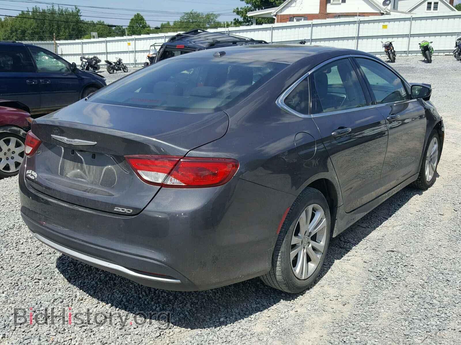 2015 CHRYSLER 200 - VIN: 1C3CCCABXFN504321 - Фото 4