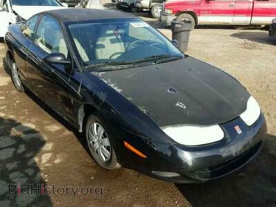 2002 Saturn SC1/SC2 SC1, черный — VIN 1G8ZP12862Z271150, Copart