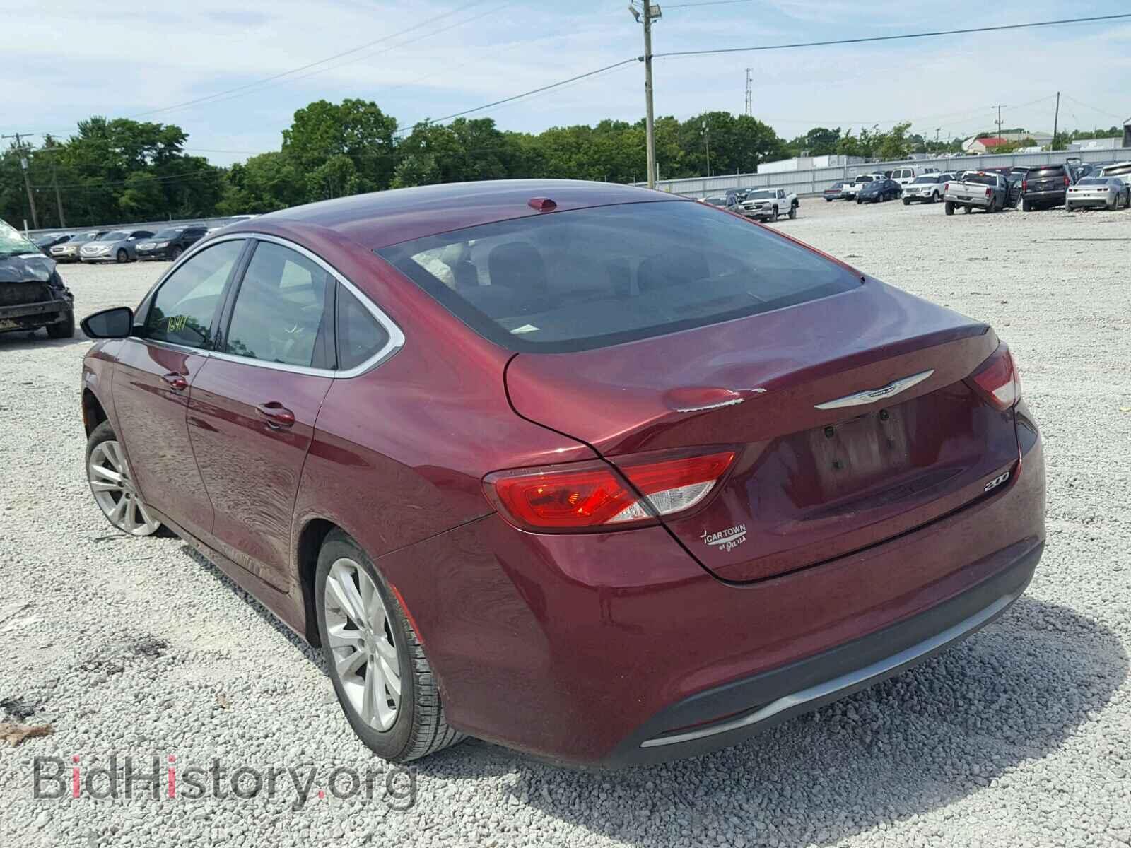 2015 CHRYSLER 200 - VIN: 1C3CCCAB3FN719409 - Фото 3