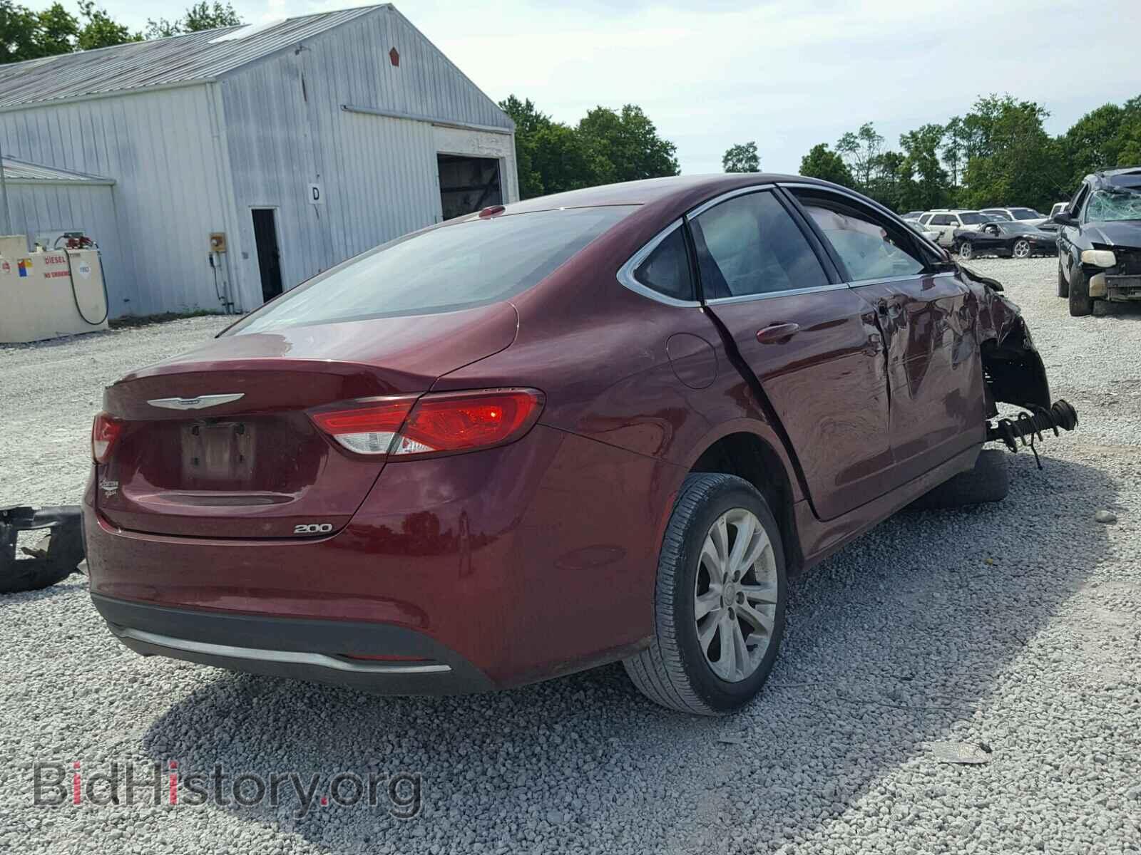 2015 CHRYSLER 200 - VIN: 1C3CCCAB3FN719409 - Фото 4