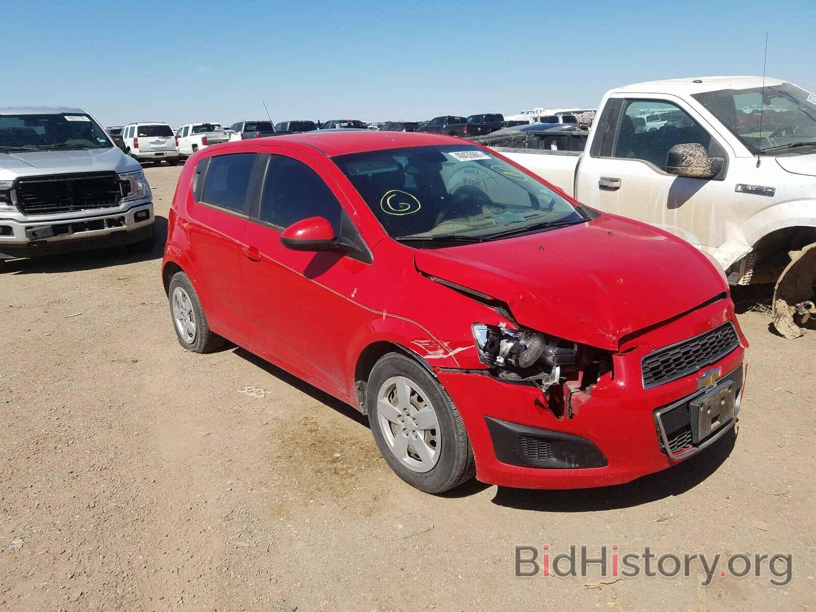 Фотография 1G1JB6SH8D4103534 - CHEVROLET SONIC 2013