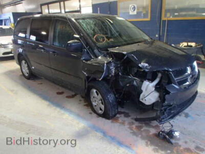 2011 Dodge CARAVAN Grand Cara, темно-серый — VIN 2D4RN3DG9BR697584, Copart