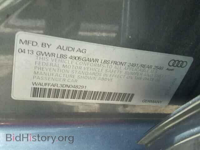 2013 AUDI A4 - VIN: WAUFFAFL3DN048291 - Photo 10