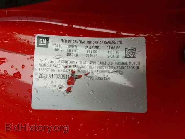 2013 CHEVROLET CAMARO - VIN: 2G1FA1E32D9117065 - Фото 10