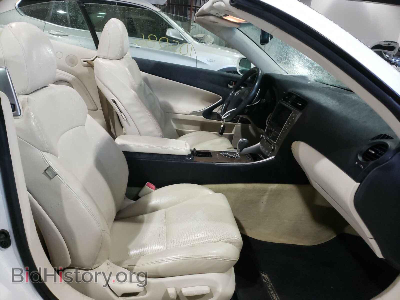 2010 LEXUS IS - VIN: JTHFE2C20A2502449 - Photo 5