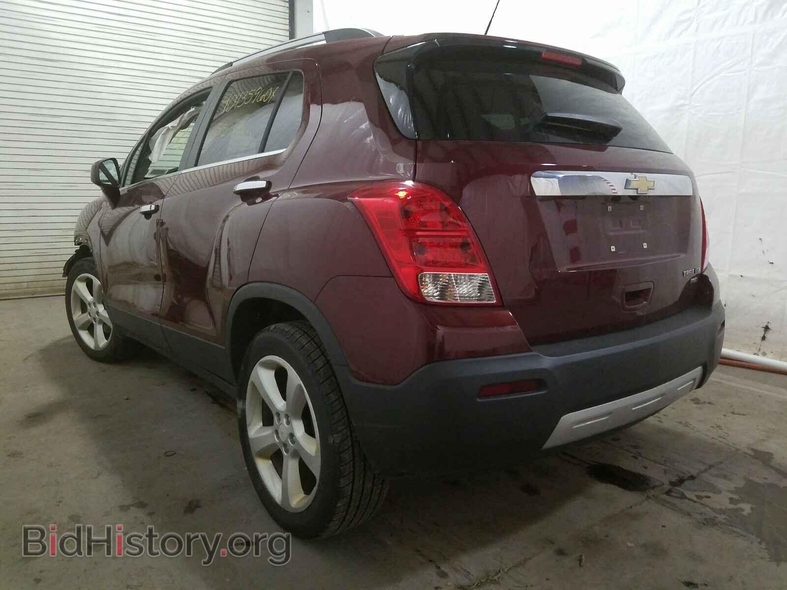 2016 CHEVROLET TRAX - VIN: 3GNCJRSB7GL117382 - Фото 3