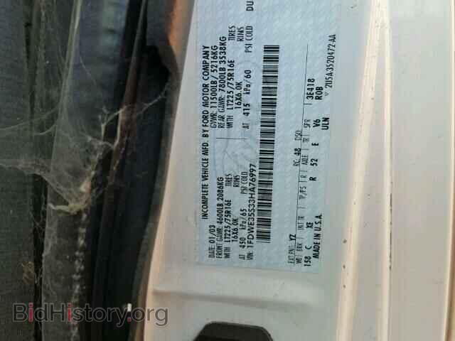 2003 FORD ECONOLINE - VIN: 1FDWE35S33HA76997 - Photo 10