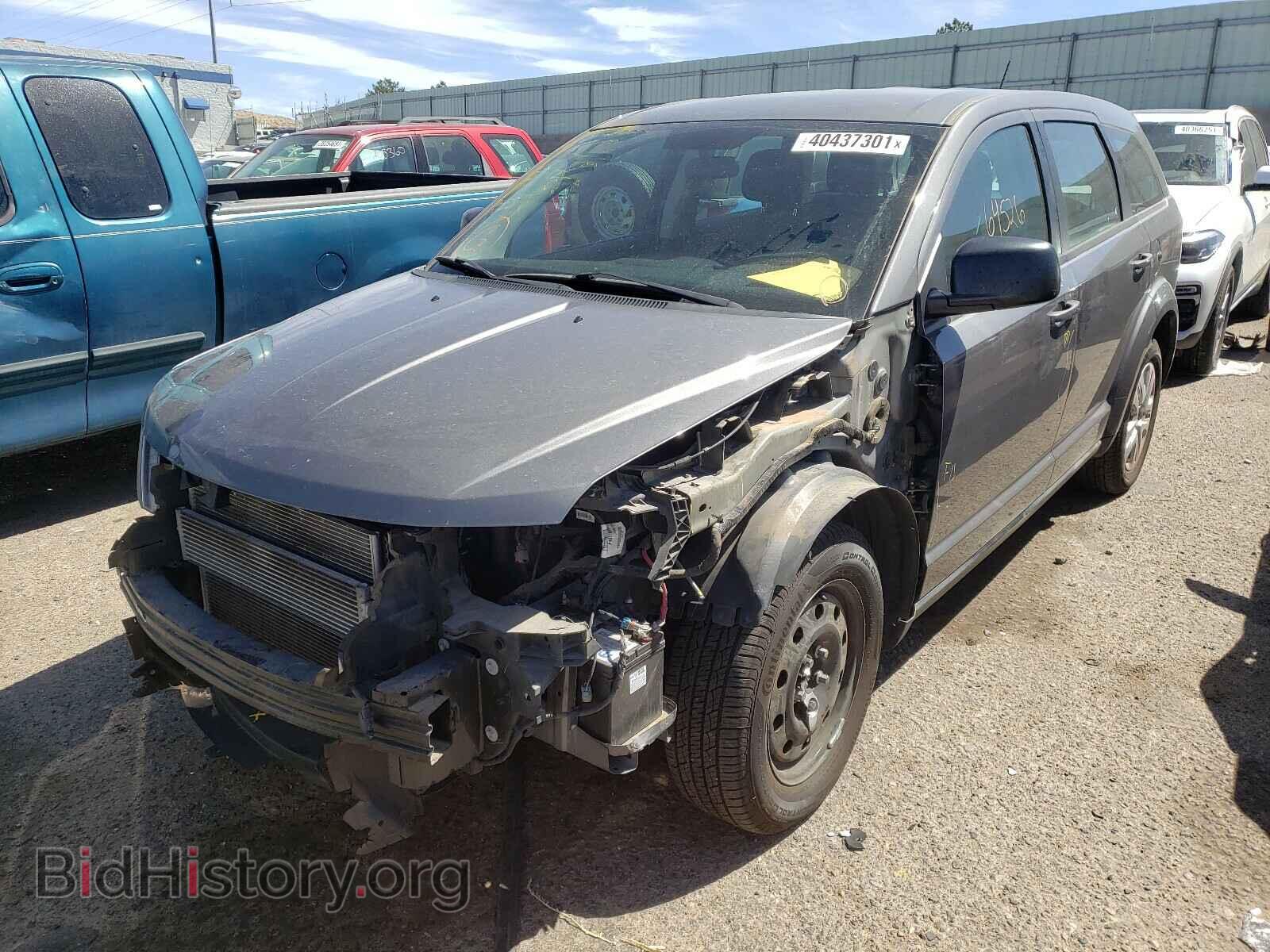 2013 DODGE JOURNEY - VIN: 3C4PDCAB3DT710068 - Фото 2