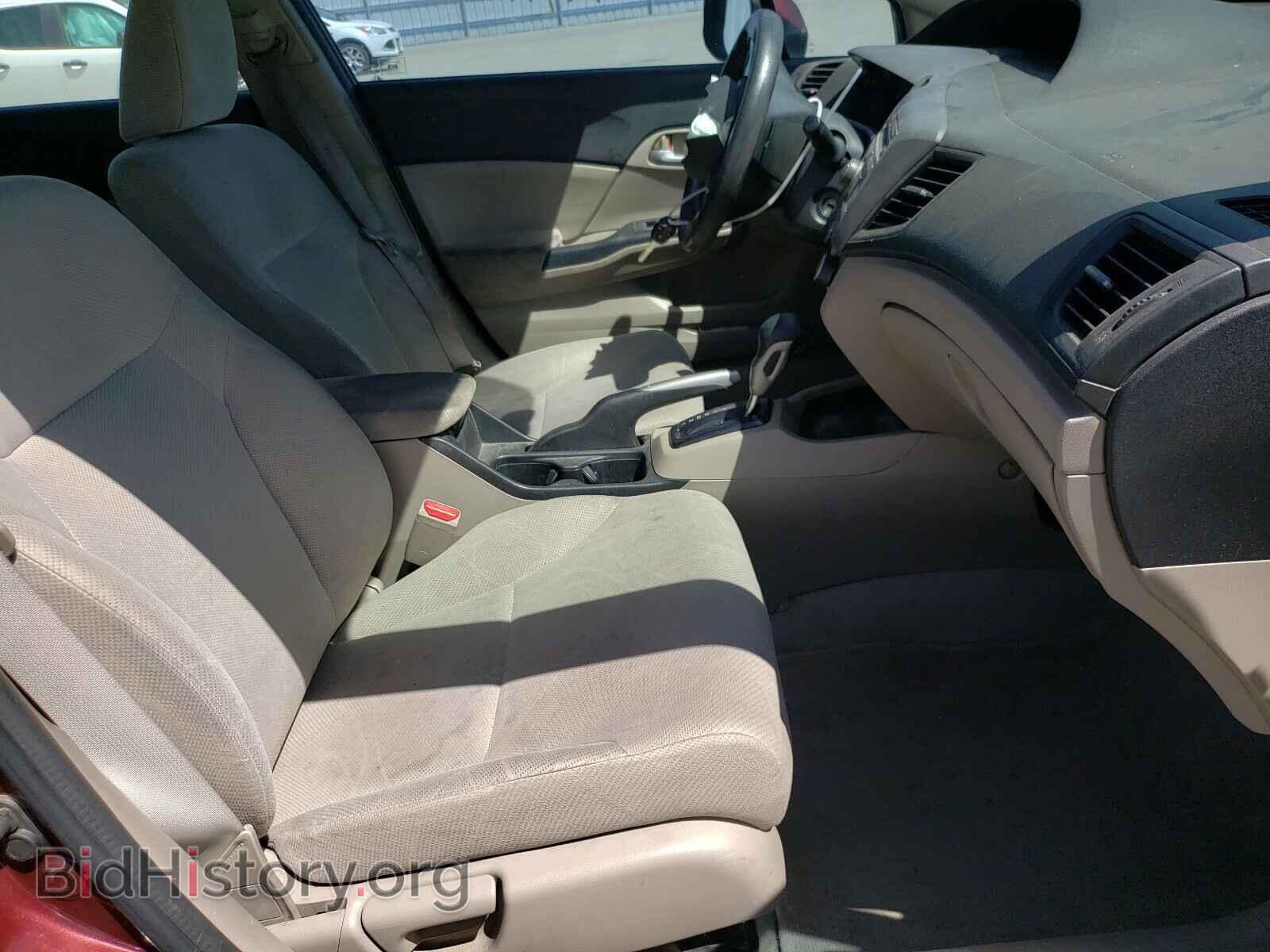 2012 HONDA CIVIC - VIN: 2HGFB2F5XCH606930 - Фото 5