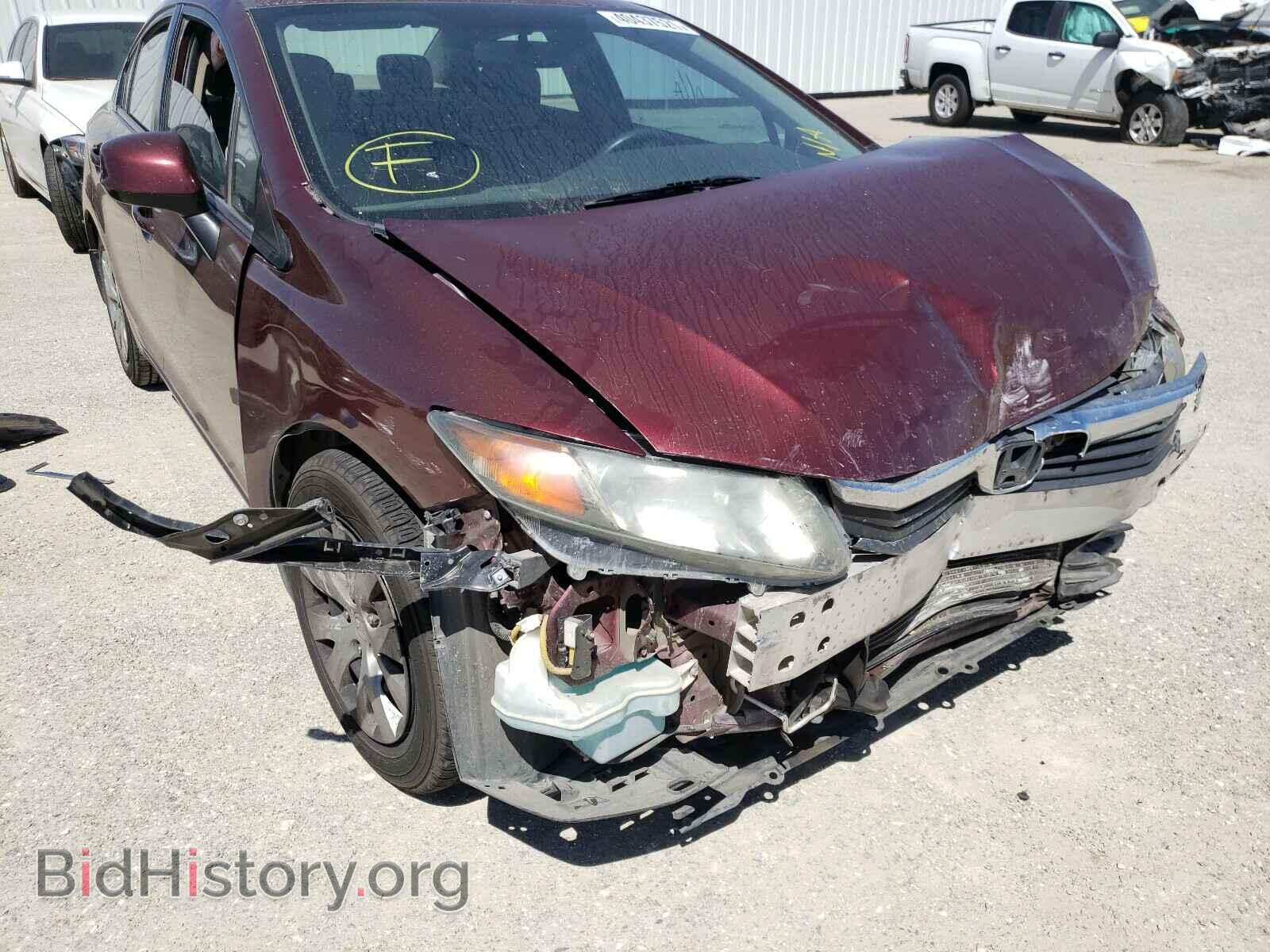 2012 HONDA CIVIC - VIN: 2HGFB2F5XCH606930 - Фото 9