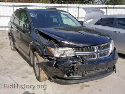 2017 Dodge JOURNEY SE, черный — VIN 3C4PDCAB4HT637895, Copart