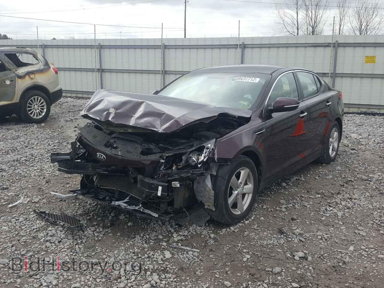 2014 KIA OPTIMA - VIN: 5XXGM4A76EG337350 - Фото 2