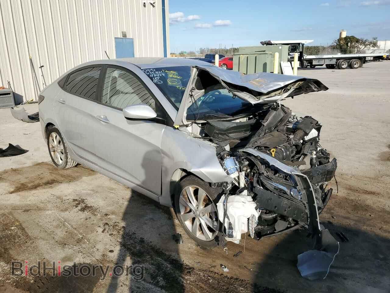 2014 HYUNDAI ACCENT - VIN: KMHCU4AE5EU677656 - Фото 4