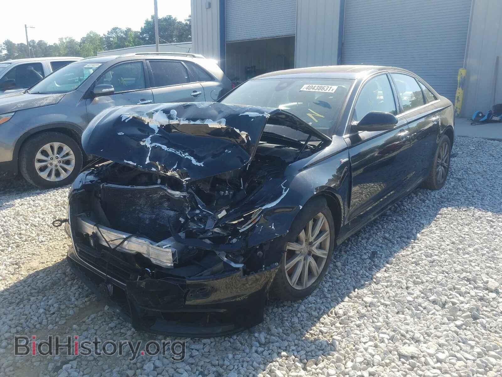 2012 AUDI A6 - VIN: WAUBGAFC4CN003757 - Фото 2