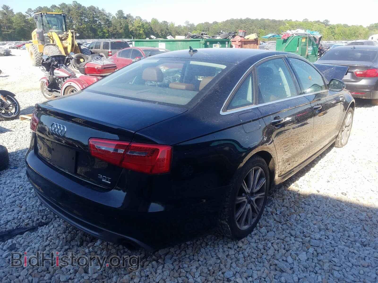 2012 AUDI A6 - VIN: WAUBGAFC4CN003757 - Фото 4