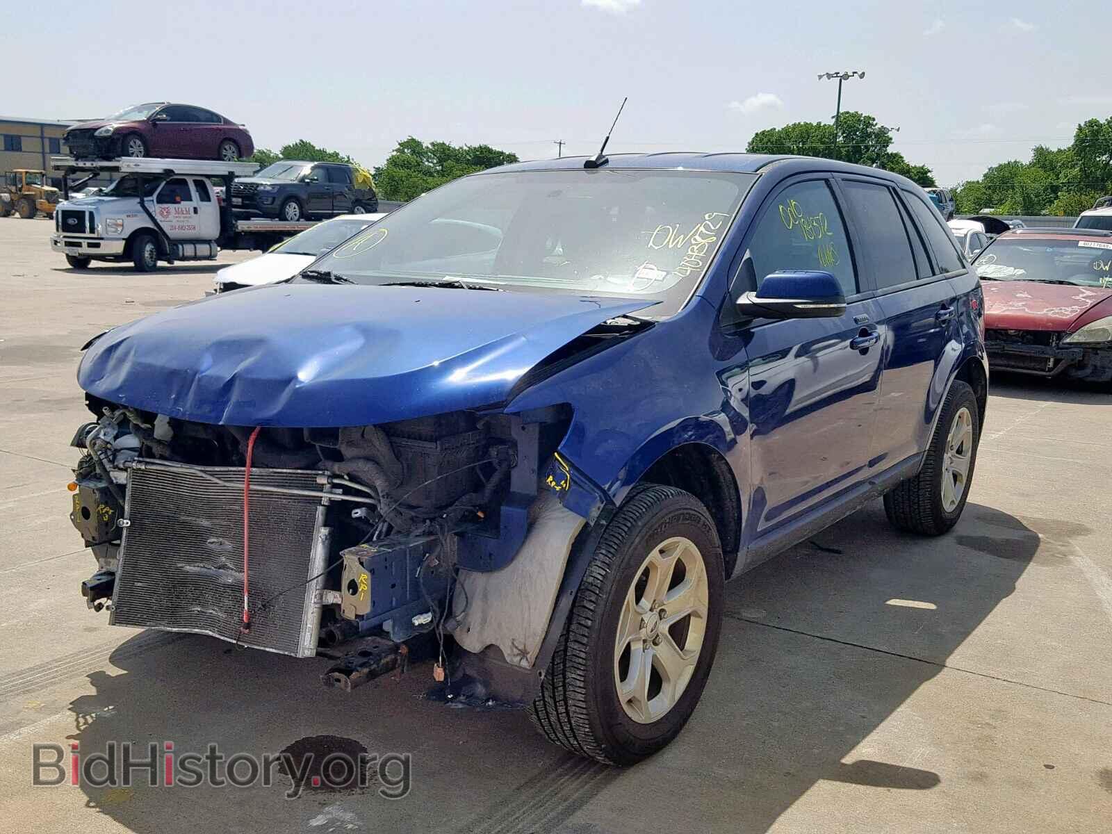 2013 FORD EDGE SEL - VIN: 2FMDK3JC3DBC59264 - Photo 2
