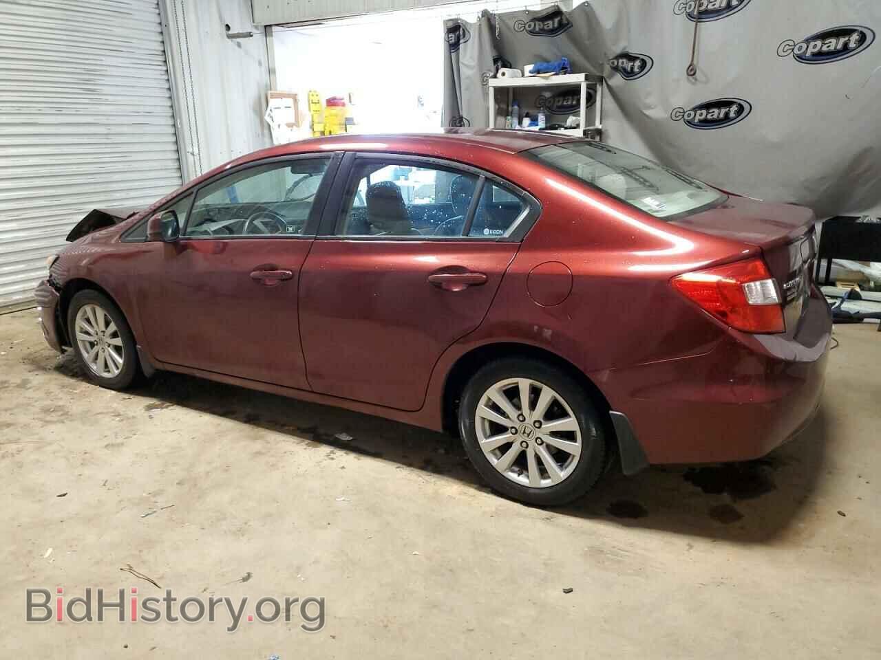 2012 HONDA CIVIC - VIN: 2HGFB2F84CH544614 - Фото 2