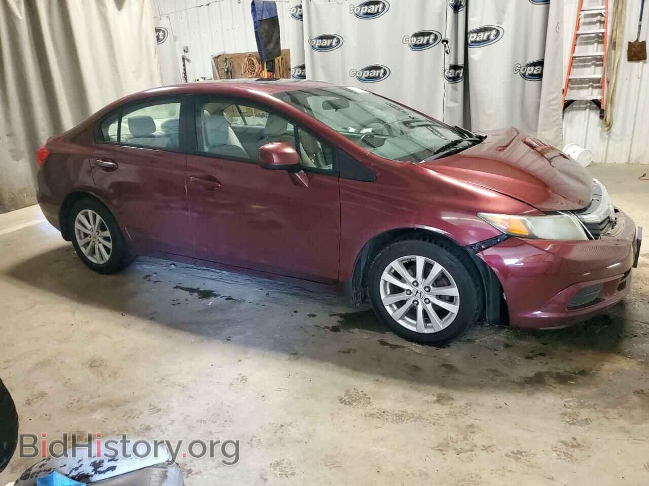 2012 HONDA CIVIC - VIN: 2HGFB2F84CH544614 - Фото 4