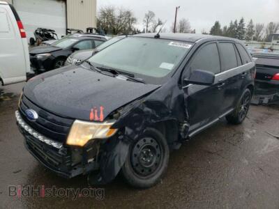 2008 Ford EDGE Limited, black — VIN 2FMDK49C08BB07071, Copart