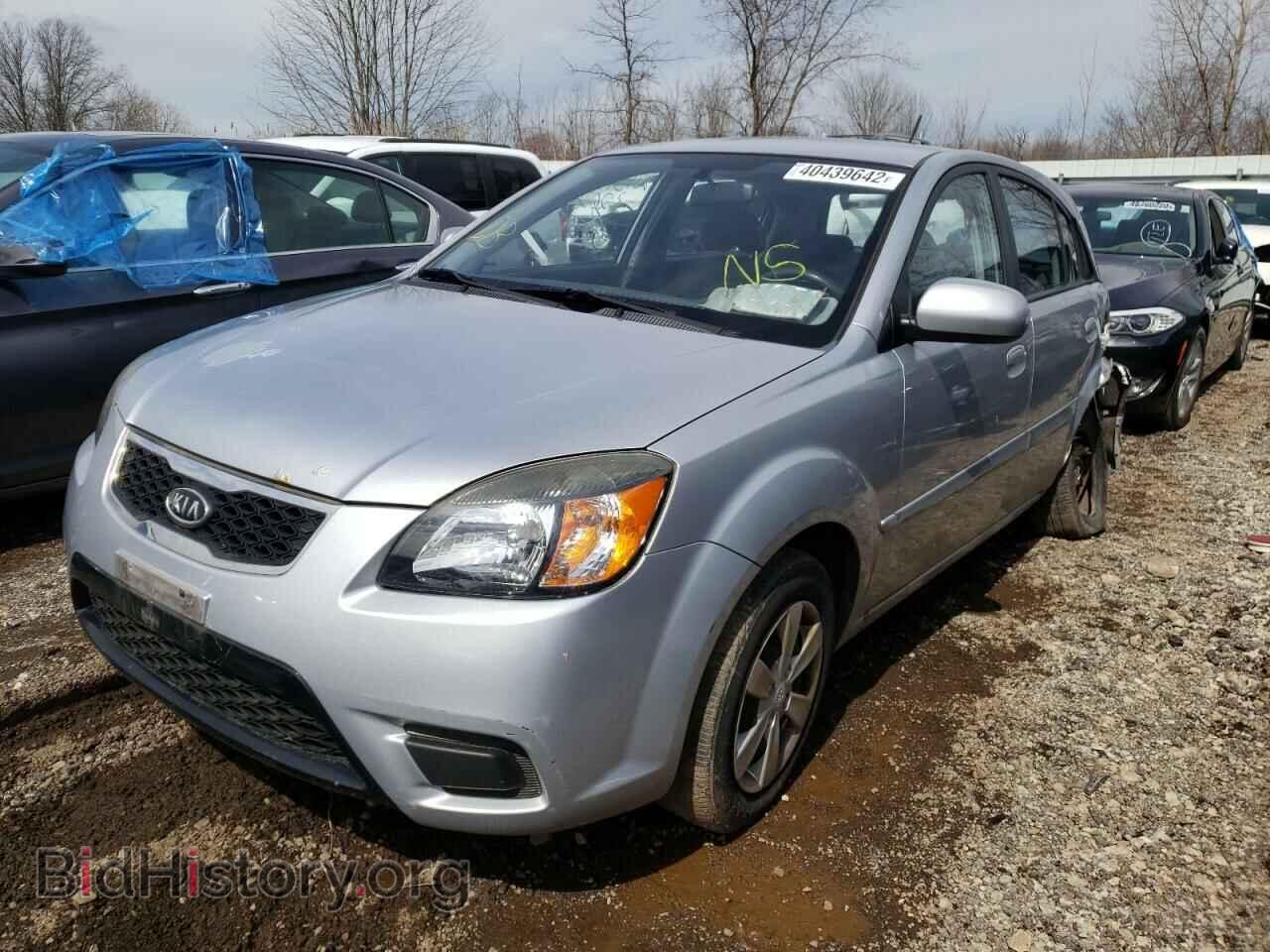 2011 KIA RIO - VIN: KNADH5A36B6748183 - Фото 2