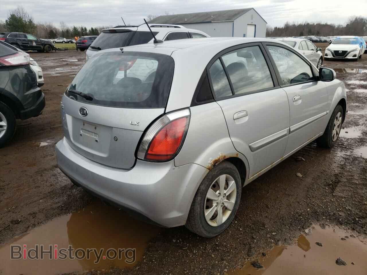 2011 KIA RIO - VIN: KNADH5A36B6748183 - Фото 4