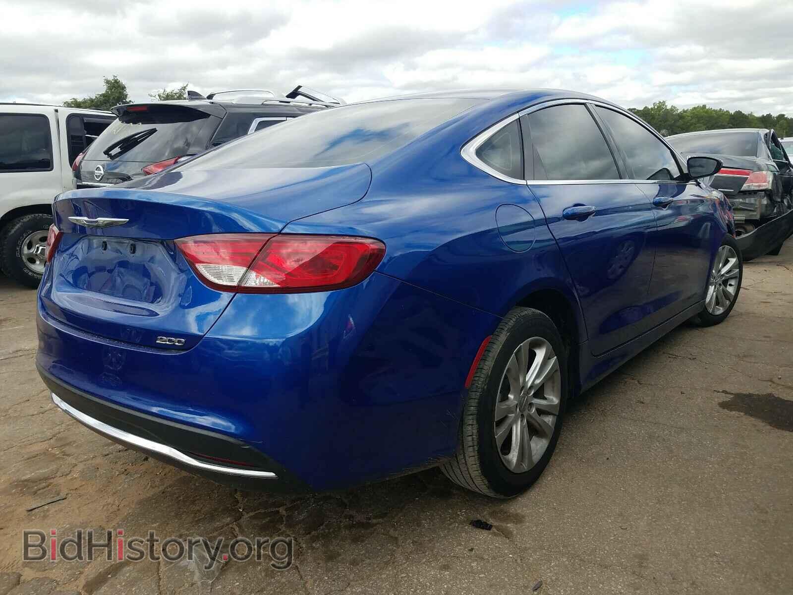 2015 CHRYSLER 200 - VIN: 1C3CCCABXFN657474 - Фото 4