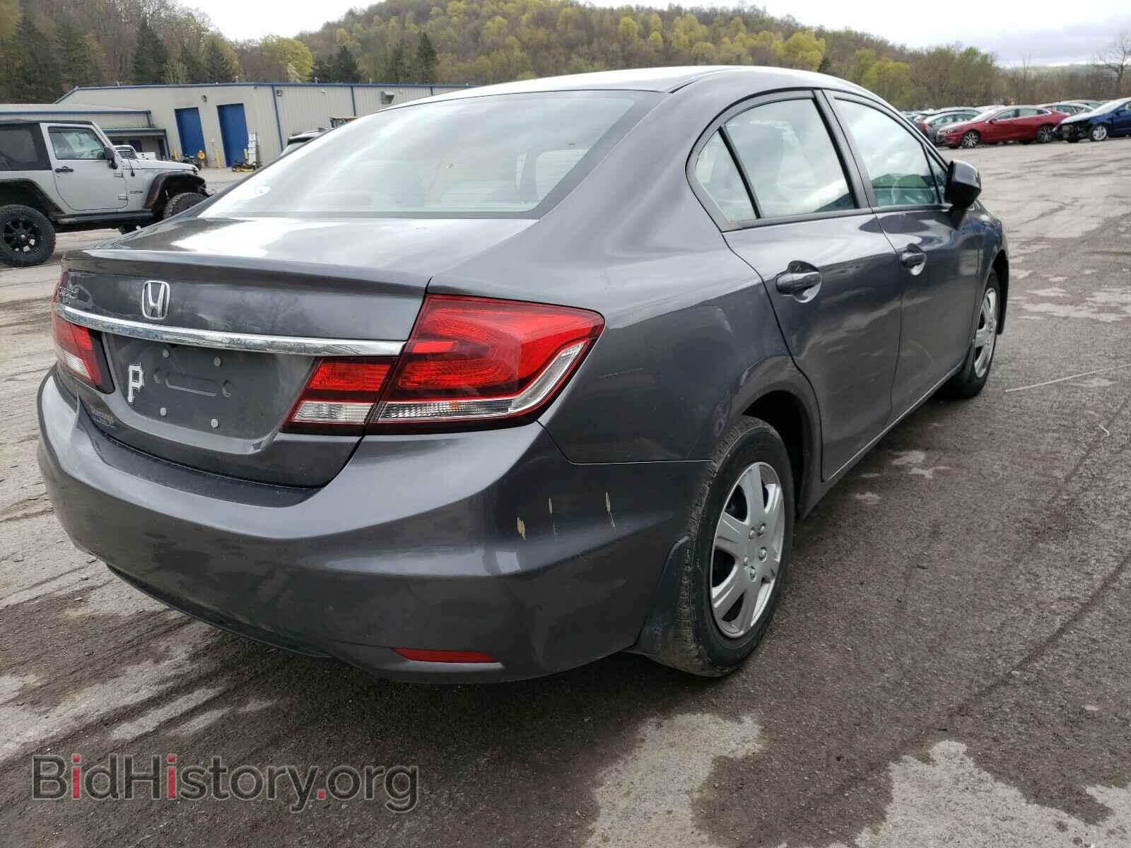 2013 HONDA CIVIC - VIN: 19XFB2F50DE215314 - Фото 4