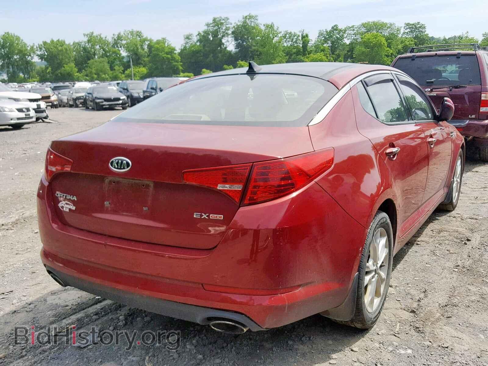 2011 KIA OPTIMA EX - VIN: KNAGN4A7XB5158366 - Photo 4