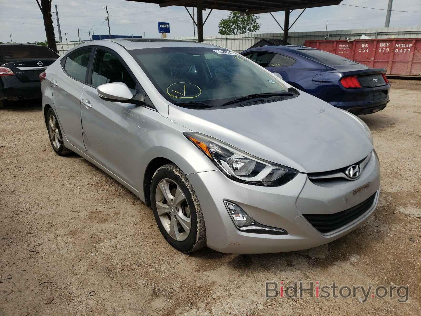 Photo KMHDH4AE8GU566563 - HYUNDAI ELANTRA 2016