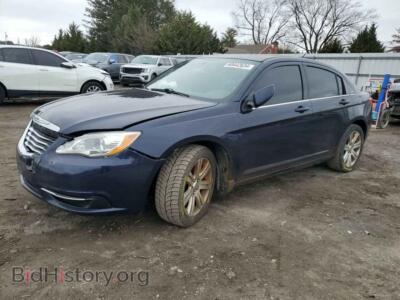 2013 Chrysler 200 Touring, blue — VIN 1C3CCBBB7DN574462, Copart