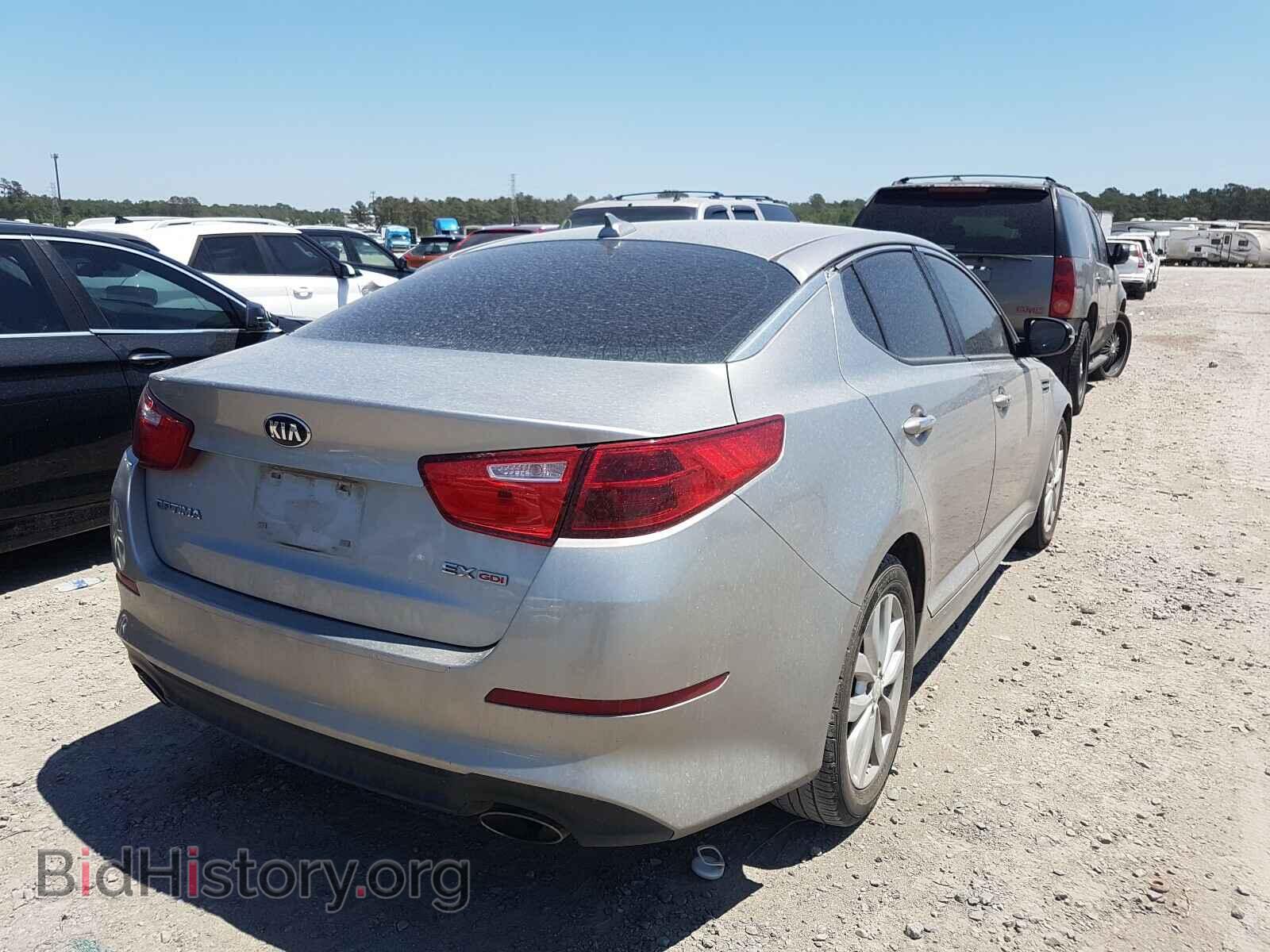 2015 KIA OPTIMA - VIN: 5XXGN4A72FG403696 - Фото 4