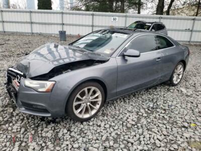 2013 Audi A5 Premium, gray — VIN WAUCFAFR3DA041226, Copart