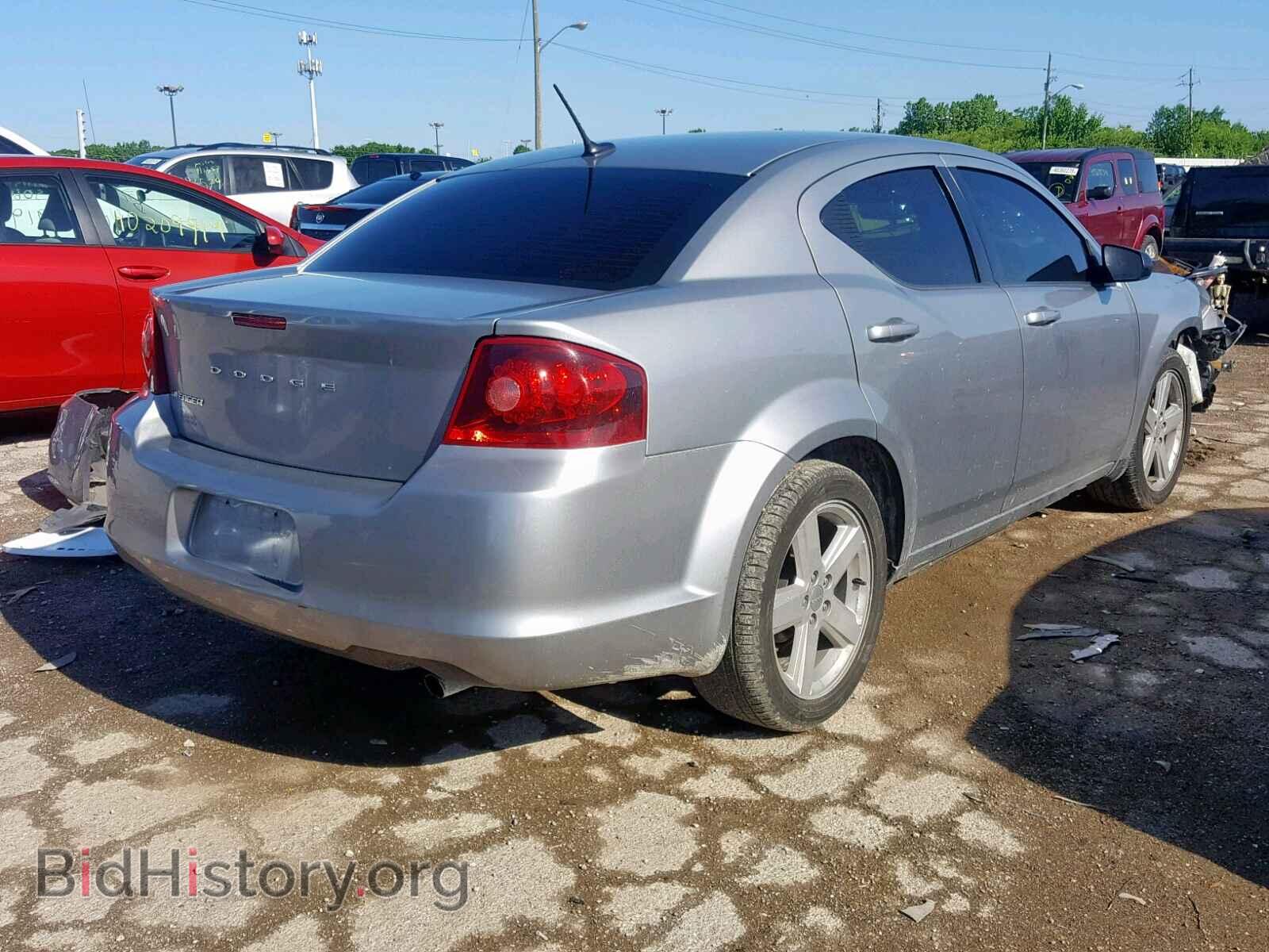2013 DODGE AVENGER - VIN: 1C3CDZAB3DN534712 - Фото 4