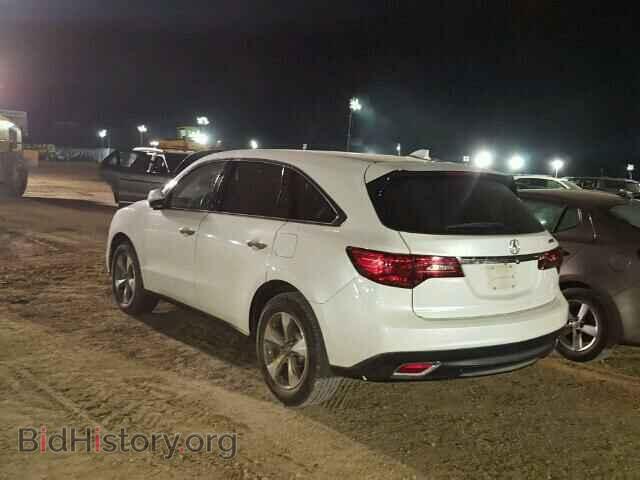 2014 ACURA MDX - VIN: 5FRYD3H23EB017977 - Фото 3