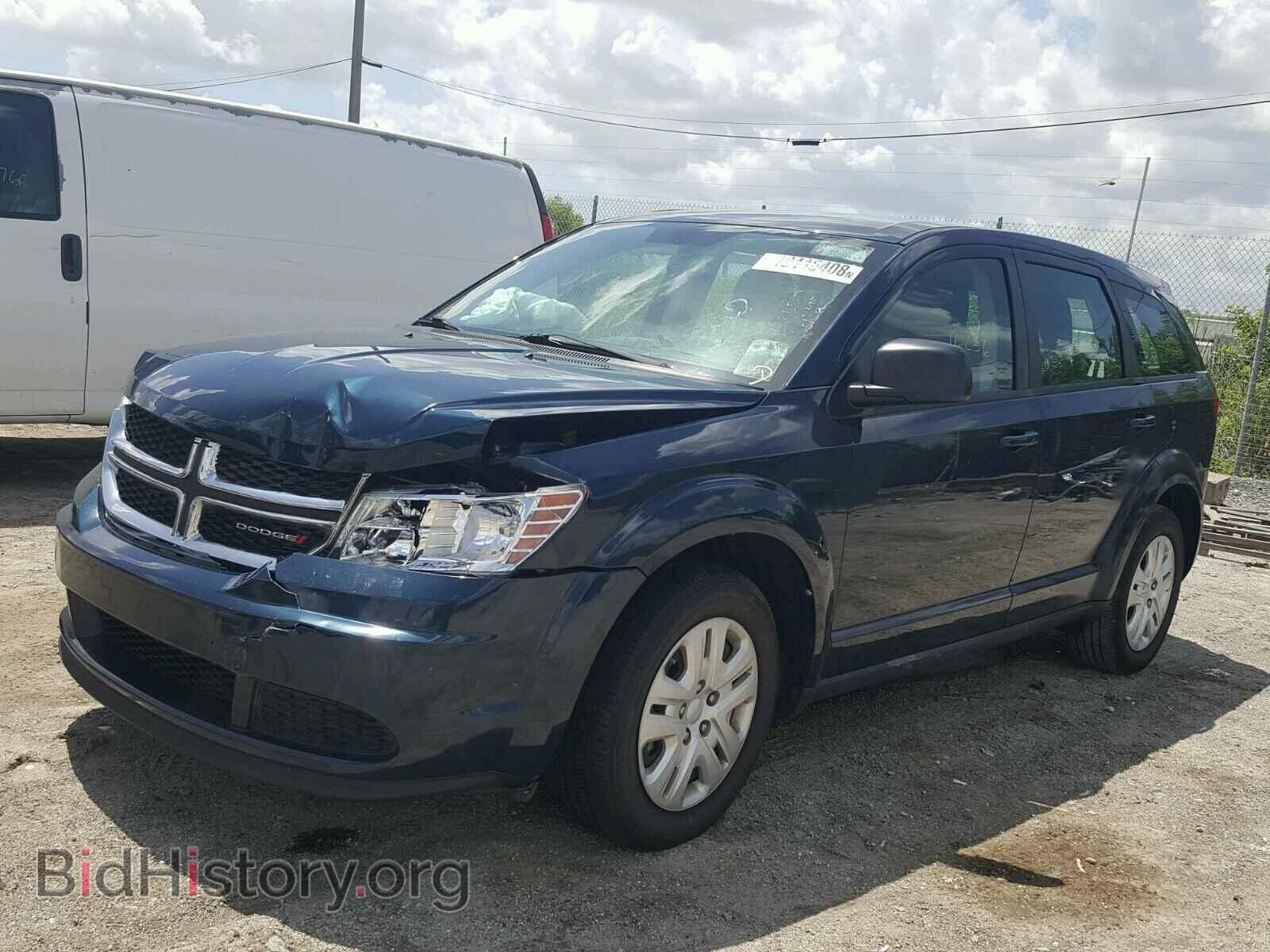 2014 DODGE JOURNEY - VIN: 3C4PDCAB2ET197591 - Фото 2