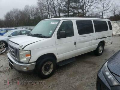2013 Ford ALL MODELS E350 Super Duty Wagon, белый — VIN 1FBSS3BL4DDA94382, Copart