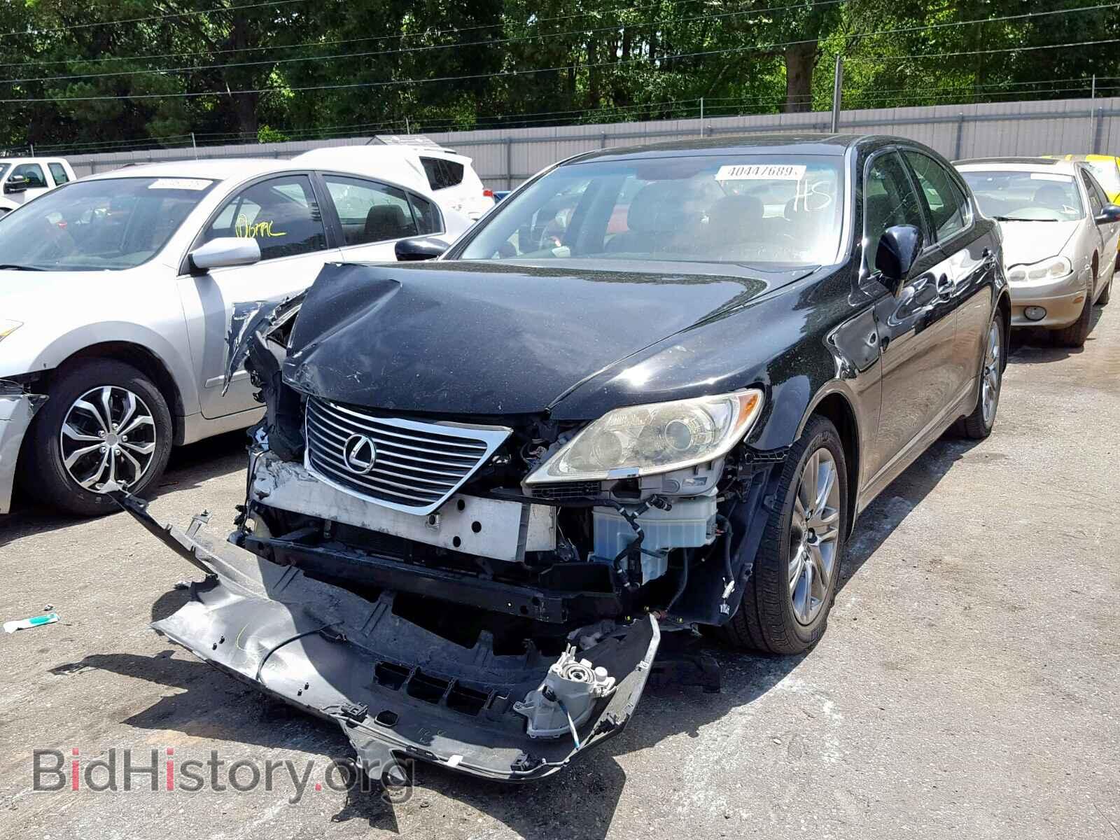 2007 LEXUS LS460 - VIN: JTHBL46F575037513 - Фото 2