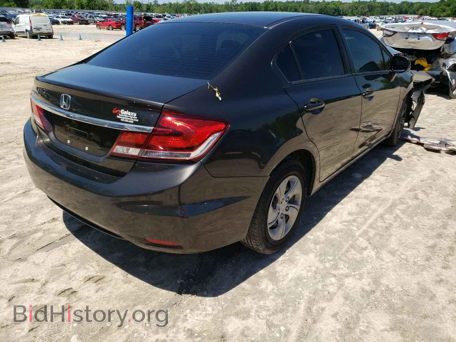 2013 HONDA CIVIC - VIN: 19XFB2F58DE053299 - Фото 4