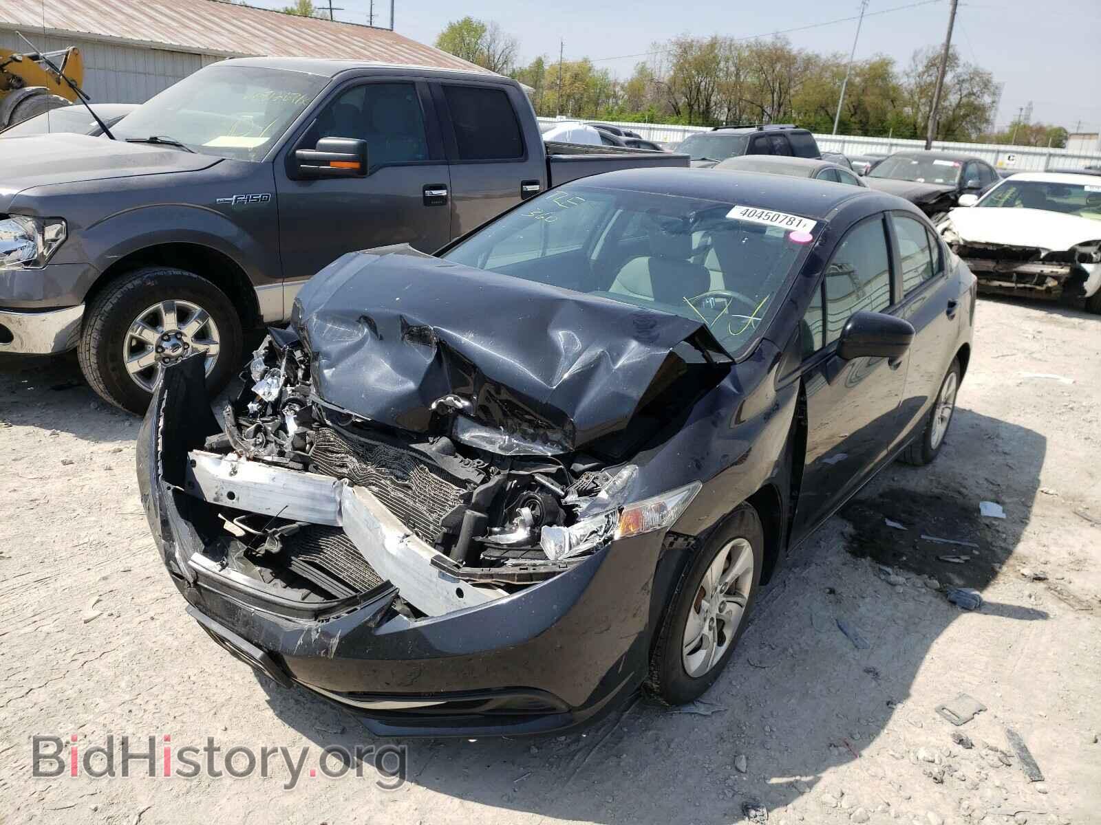 2014 HONDA CIVIC - VIN: 19XFB2F50EE024896 - Photo 2
