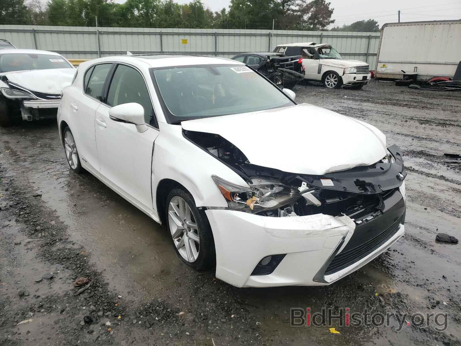 Фотография JTHKD5BH5G2272215 - LEXUS CT 200 2016