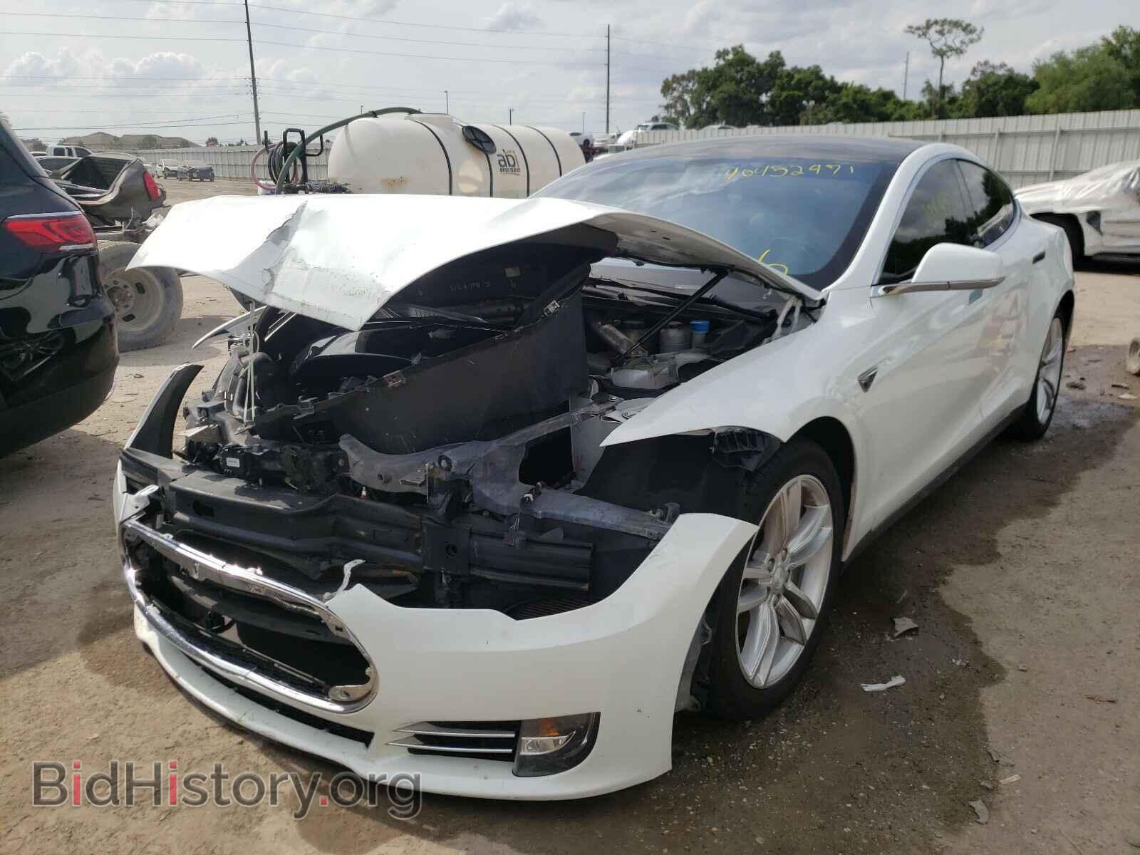 2013 TESLA MODEL S - VIN: 5YJSA1DG4DFP14854 - Photo 2
