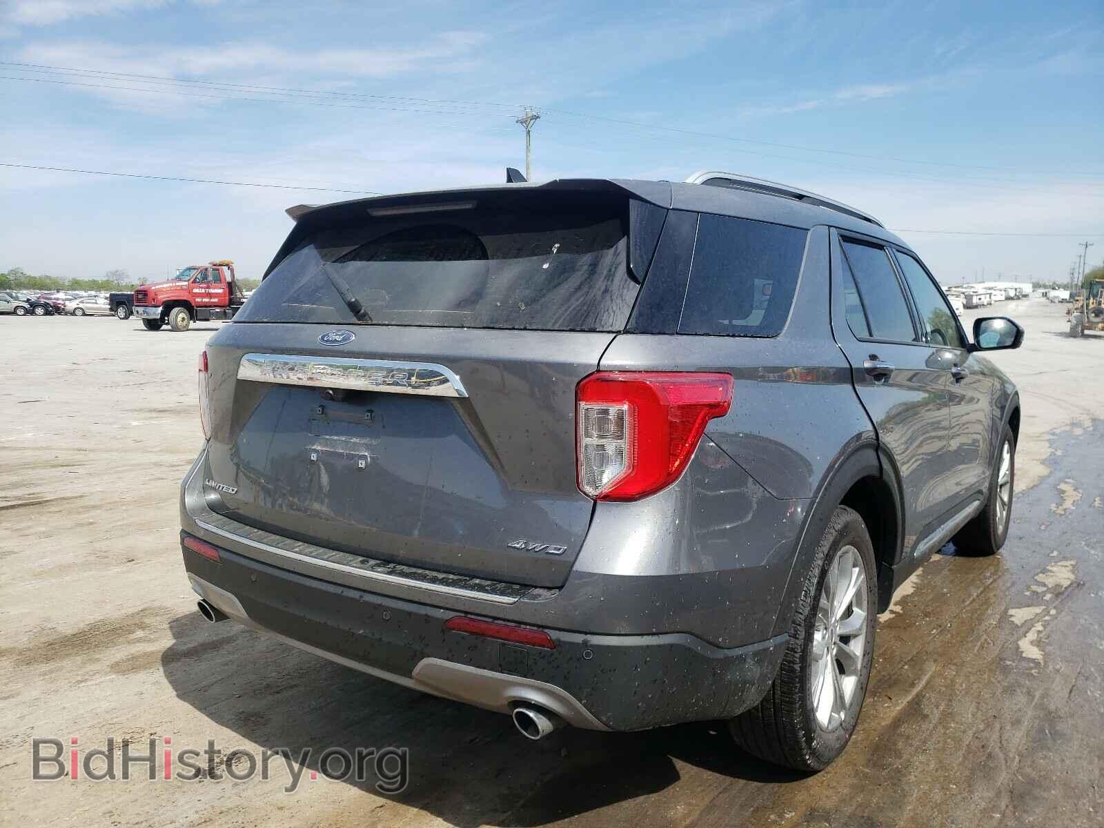 2021 FORD EXPLORER - VIN: 1FMSK8FH1MGB07680 - Фото 4