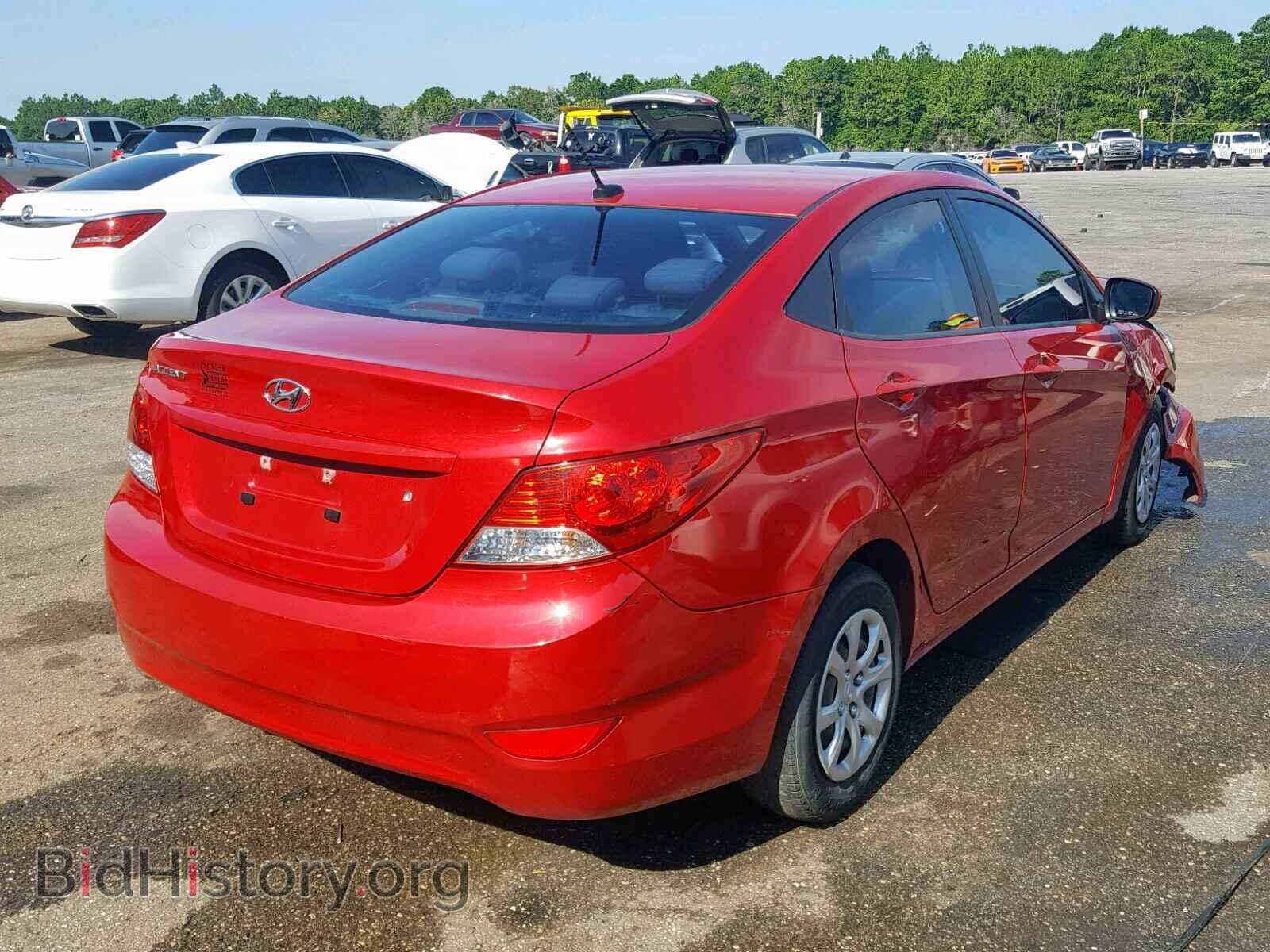 2013 HYUNDAI ACCENT - VIN: KMHCT4AE7DU335918 - Фото 4