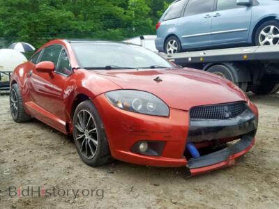 2011 Mitsubishi ECLIPSE Eclipse GS, red — VIN 4A31K5DFXBE015473, Copart