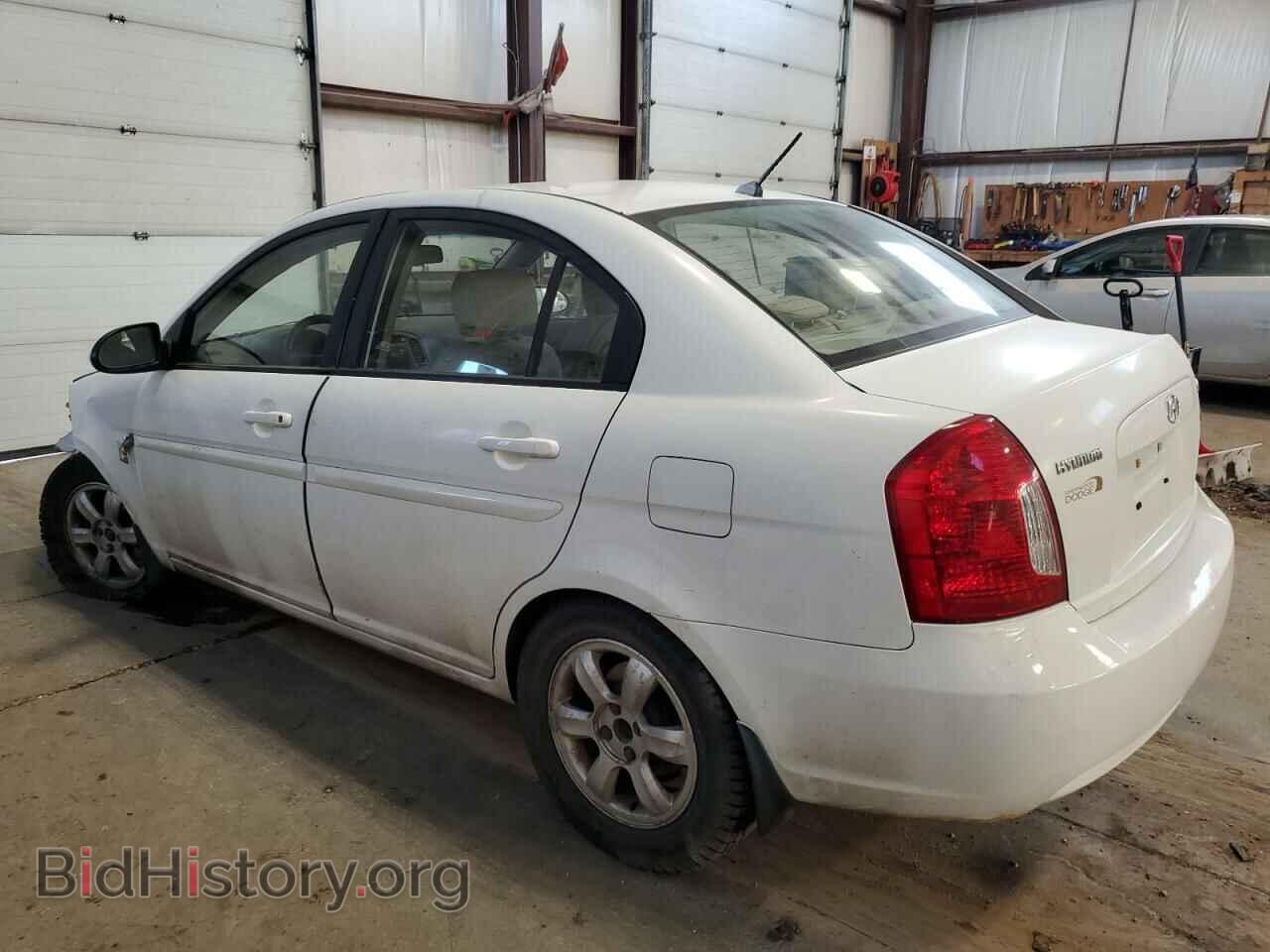 2007 HYUNDAI ACCENT - VIN: KMHCN45C87U105795 - Фото 2
