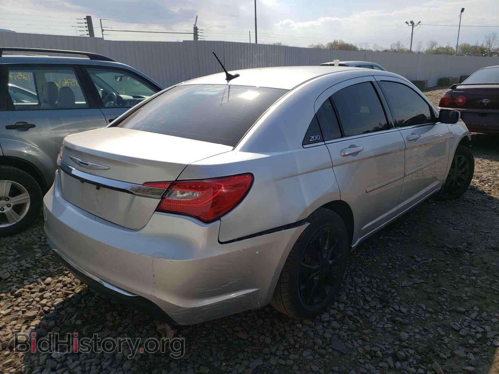 2012 CHRYSLER 200 - VIN: 1C3CCBAB6CN130067 - Фото 4