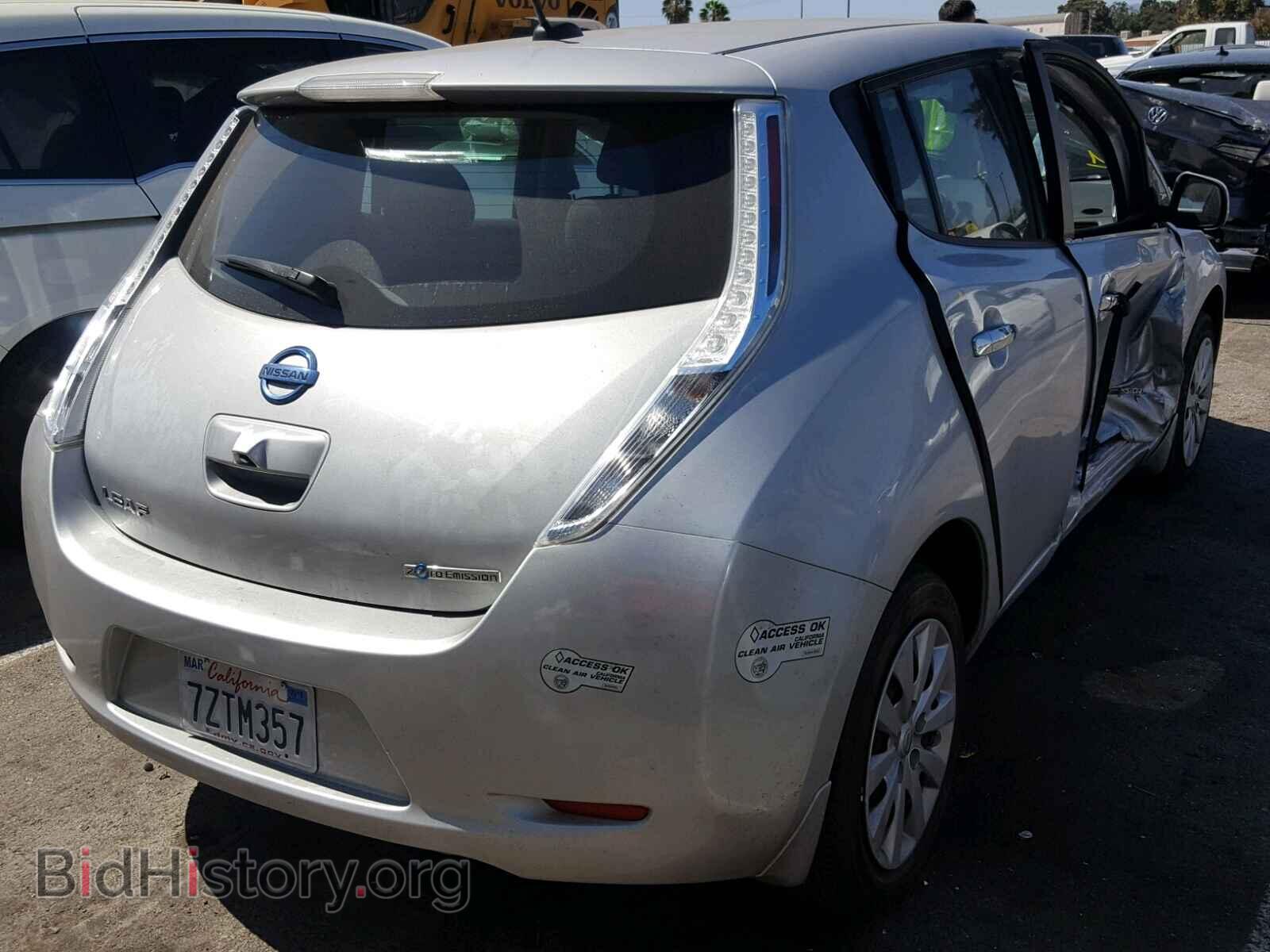 2014 NISSAN LEAF - VIN: 1N4AZ0CP2EC330706 - Photo 4