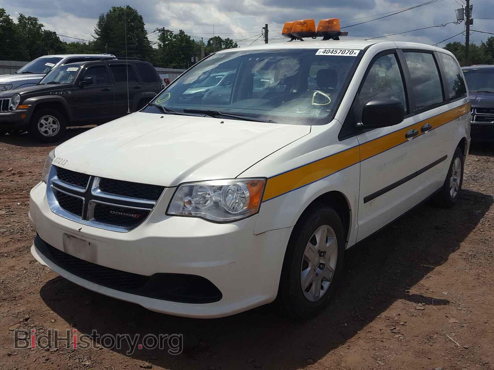 2013 DODGE CARAVAN - VIN: 2C4RDGBG8DR623697 - Фото 2